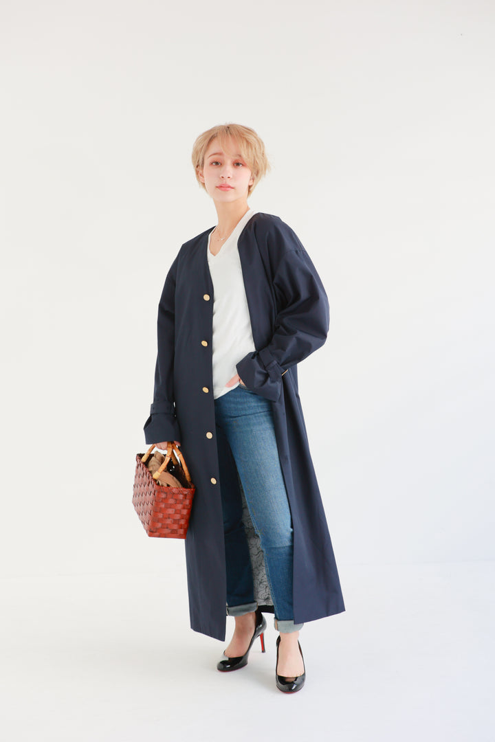 Kimono-Compatible Raincoat