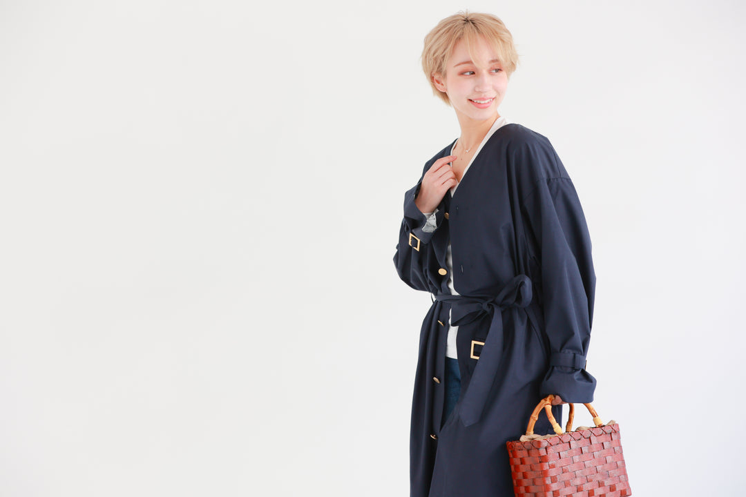 Kimono-Compatible Raincoat