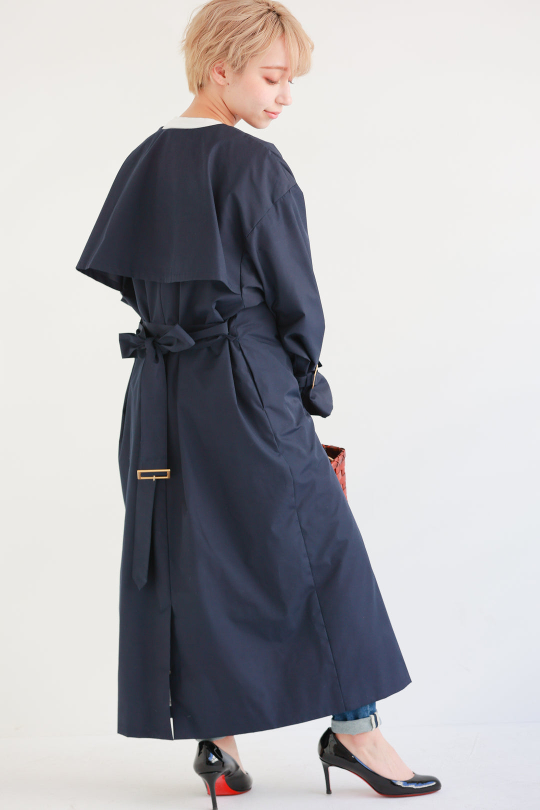 Kimono-Compatible Raincoat