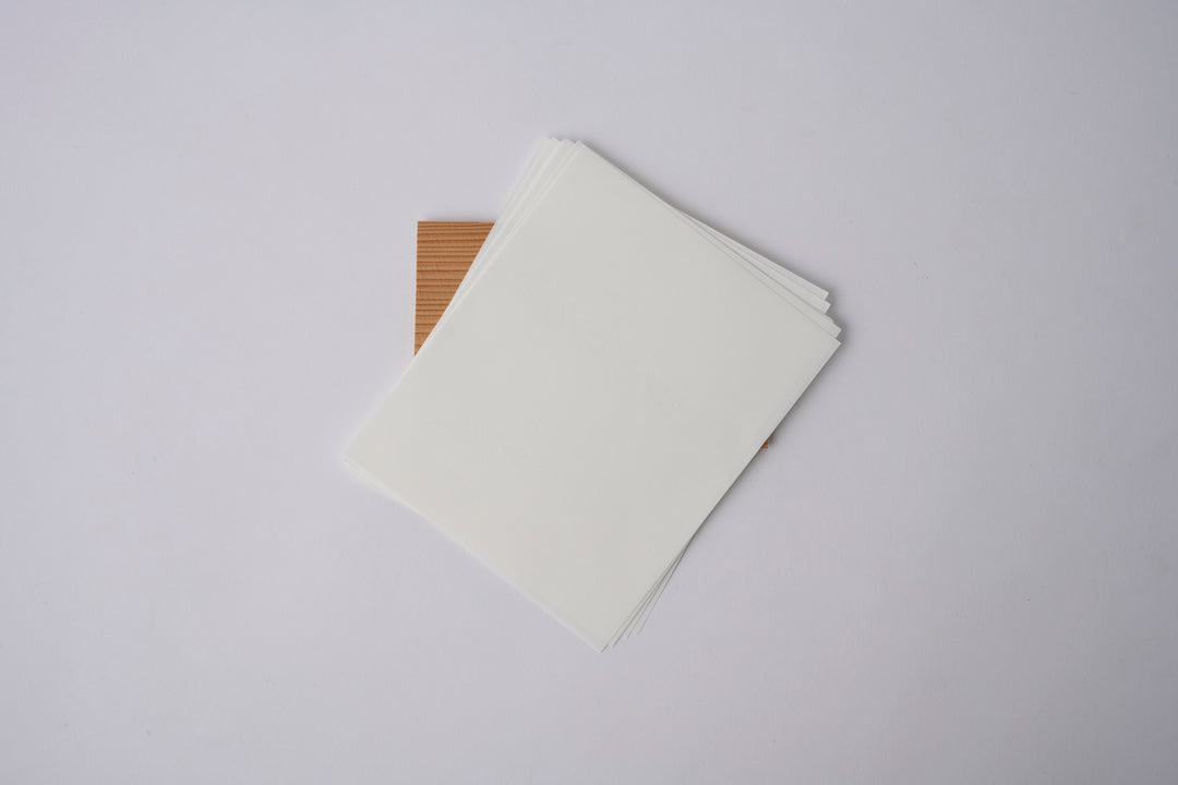 パンダの懐紙｜美濃和紙に透かしで浮かぶ、かわいい和紙